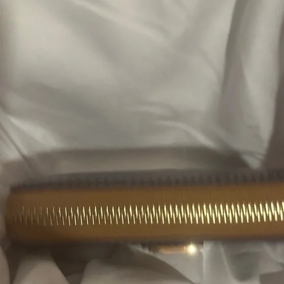 Dooney & Bourke Blue Leather Wallet with Gold Accents - Picture 4 of 14